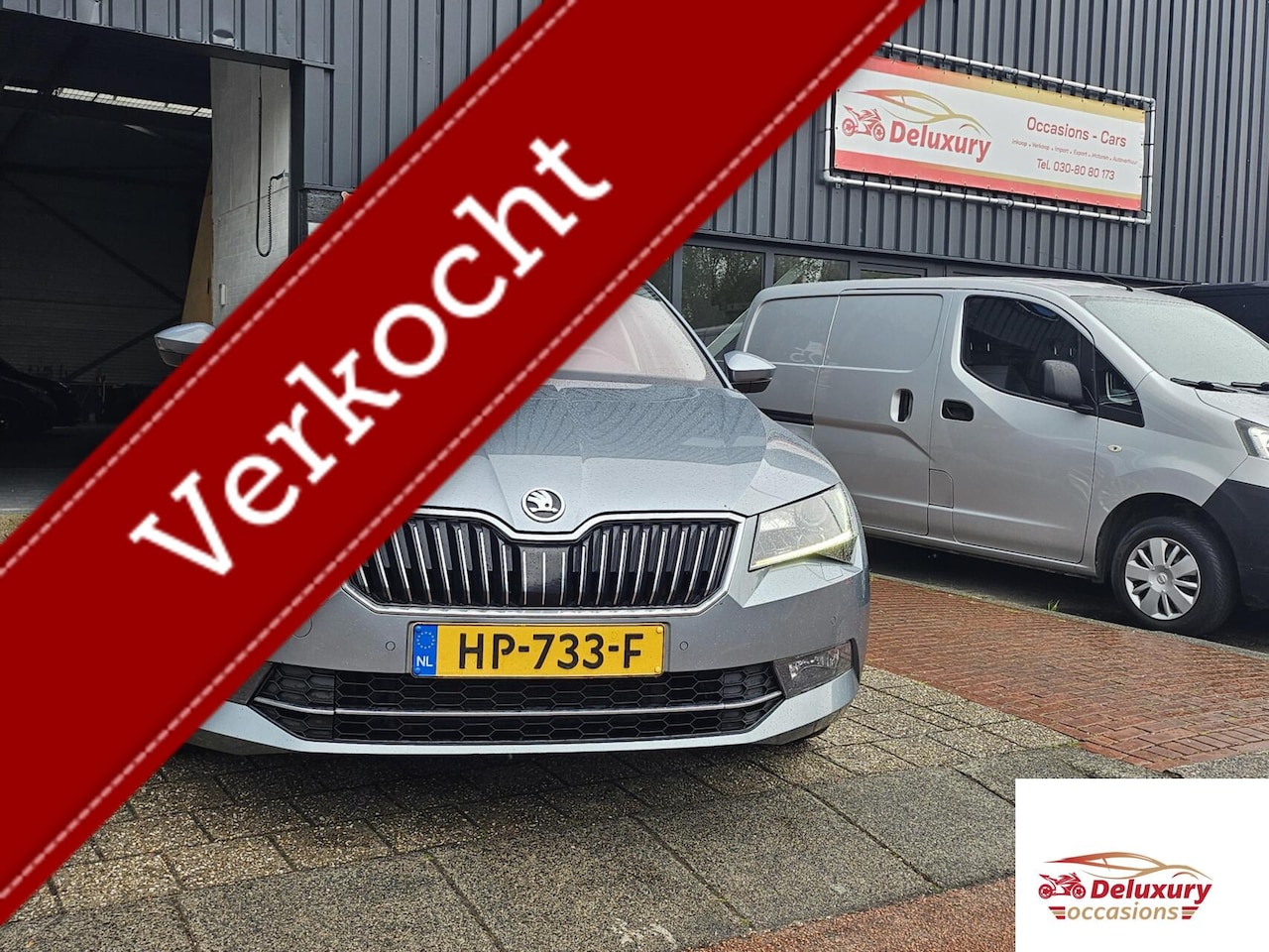 Skoda Superb Combi - 2.0 TDI Style Business Exportprijs |APK - AutoWereld.nl