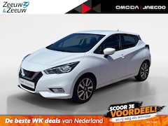 Nissan Micra - 0.9 IG-T Acenta *Navi via Carplay*Airco*Cruise Control*LM.Velgen*Nette auto