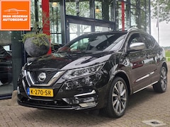 Nissan Qashqai - 1.3 DIG-T Tekna + | Panoramadak | Trekhaak | Climate control | Navigatie | Leder | LM Velg