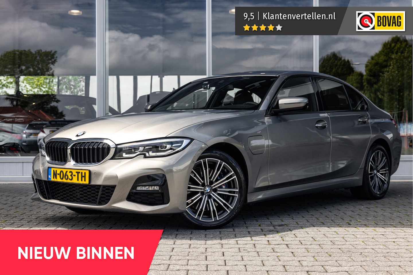 BMW 3-serie - 330e High Executive M-sport | Leder | Camera - AutoWereld.nl