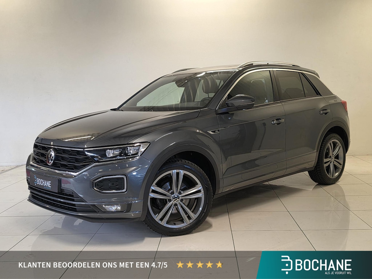 Volkswagen T-Roc - 1.5 TSI Sport Business R | Pano | Navigatie | Carplay | Leer  | - AutoWereld.nl