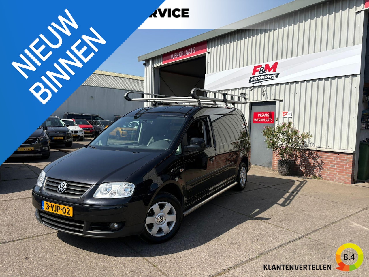 Volkswagen Caddy Maxi - 1.9 TDI Automaat, airco, cruise, leder, pdc achter, imperiaal - AutoWereld.nl