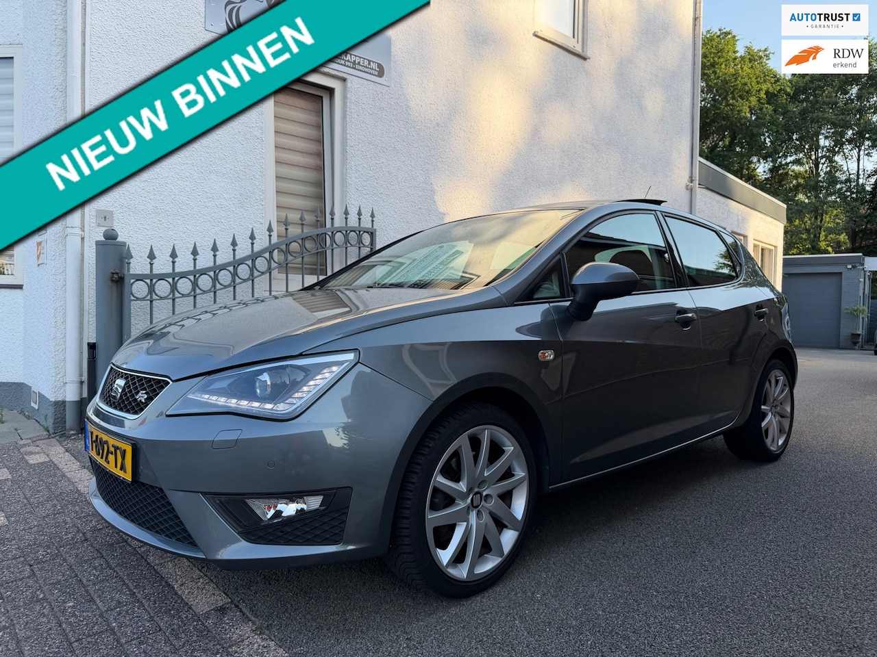 SEAT Ibiza - 1.0 EcoTSI FR Connect | Pano | Cruise | Clima | Stoel verwarming - AutoWereld.nl
