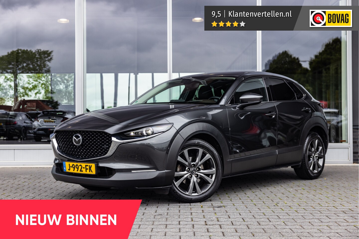 Mazda CX-30 - 2.0 e-SkyActiv-X M Hybrid Luxury | BOSE | Head-up | Leder | ACC - AutoWereld.nl