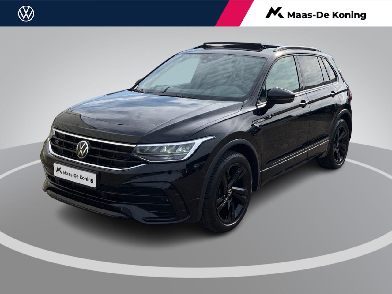 Volkswagen Tiguan - 1.5TSI/150PK R-Line Black Style DSG · Panoramadak · Apple/Android Car Play · Stoel- & stuu - AutoWereld.nl
