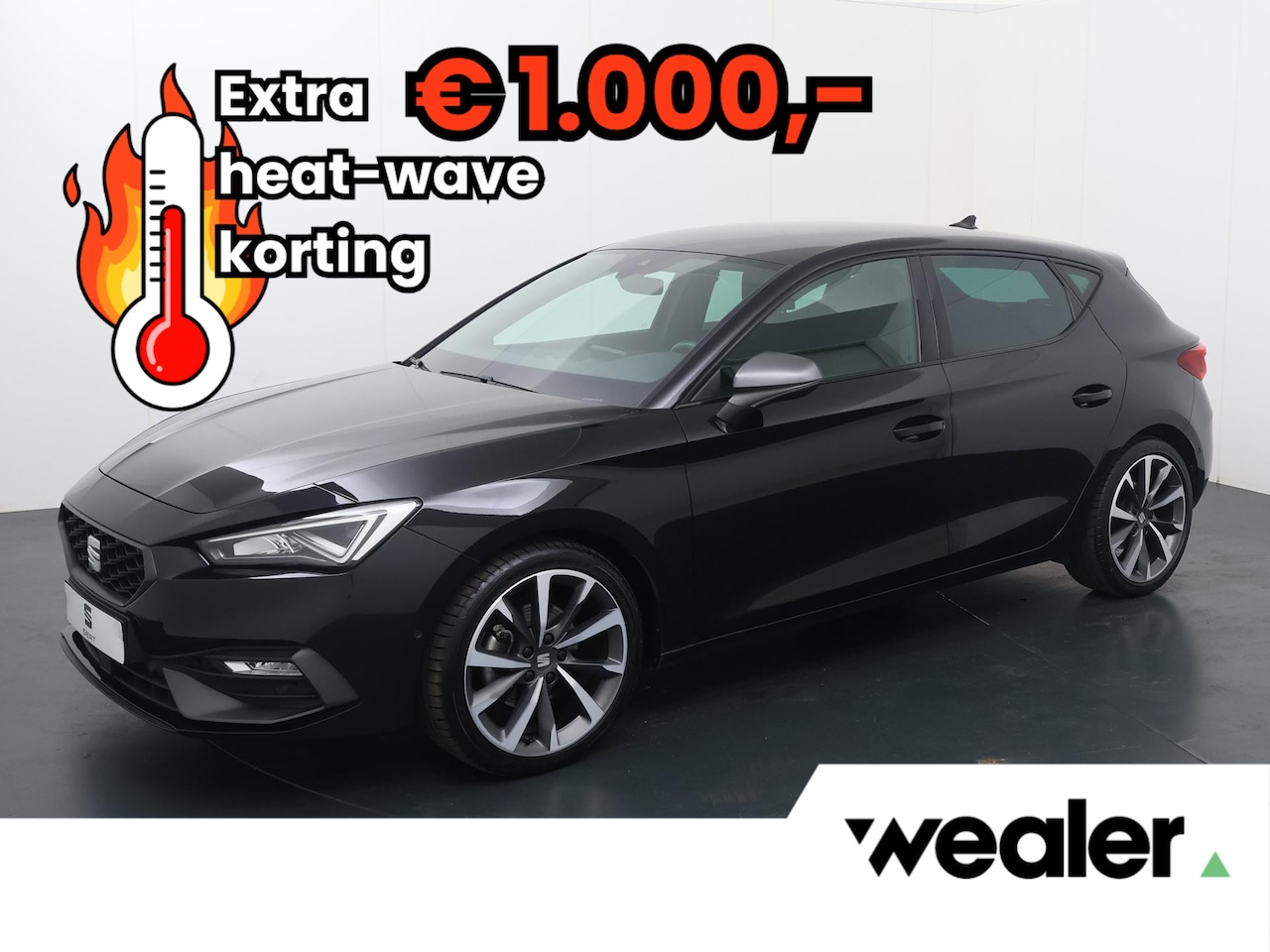SEAT Leon - 1.5 TSI FR Launch Edition | 150 PK | Climate control | Adaptive cruise control | Apple Car - AutoWereld.nl