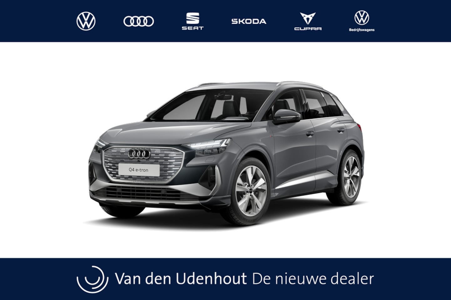 Audi Q4 e-tron - Q4 45 e-tron 286 1AT S edition Competition | Achterklep, automatisch bedienbaar | Achterui - AutoWereld.nl