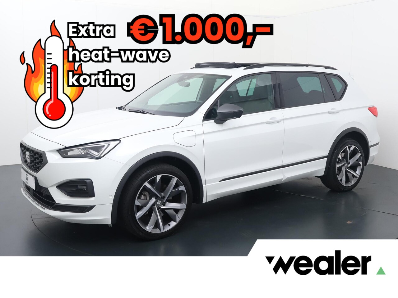 SEAT Tarraco - 1.4 TSI e-Hybrid PHEV FR Business Intense | 245 PK | SoH 99% | Panoramadak | Virtual pedal - AutoWereld.nl