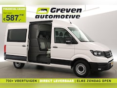 Volkswagen Crafter - 2.0 TDI 140PK L3H3 | DC | 6 Zits | 3000kg Trekgew. | Airco | Cruise | Camera | Carplay | P