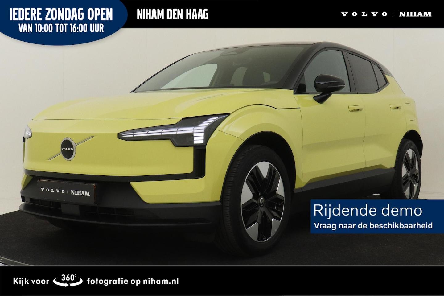 Volvo EX30 - SINGLE MOTOR PLUS 51 kWh -HARMAN/KARDON|CARPLAY|CAMERA|ADAP.CRUISE|PRIVACY.GLAS|PINE|SoH:9 - AutoWereld.nl