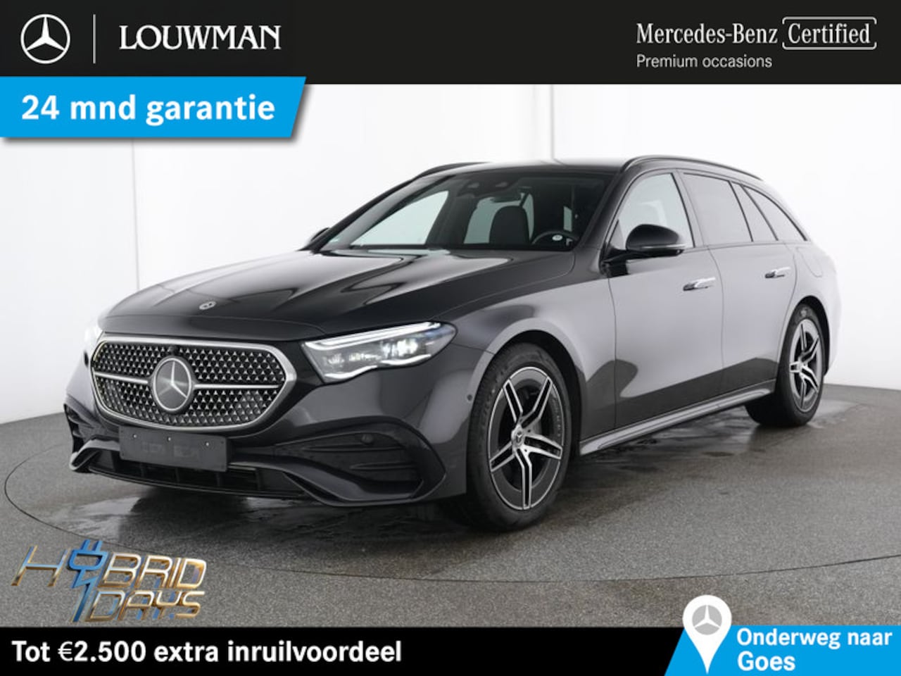 Mercedes-Benz E-klasse Estate - 300 e AMG Plug-In Hybride Trekhaak | AMG Line | Night Pakket | Head-up display | Distronic - AutoWereld.nl