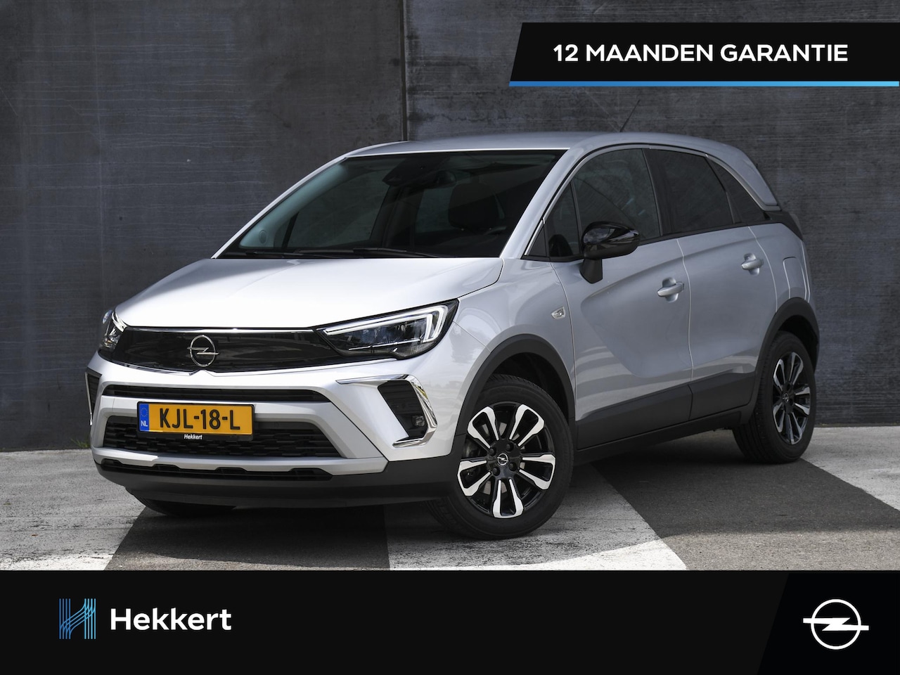 Opel Crossland - Elegance 1.2 Turbo 110pk CRUISE.C | CAMERA | NAVI | DAB | APPLE-CARPLAY | 16''LM - AutoWereld.nl