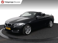 BMW 2-serie Cabrio - 220i |NAP|Automaat|Leder|Stoelverwarming|Navi
