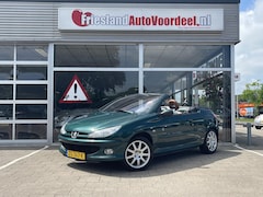 Peugeot 206 CC - 1.6-16V Roland Garros /Volleder/Clima/LMV/Windscherm/Onderhouds hist./