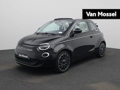 Fiat 500e - 500e 42 kWh La Prima | Cabrio | Camera | Navigatie | Leder |