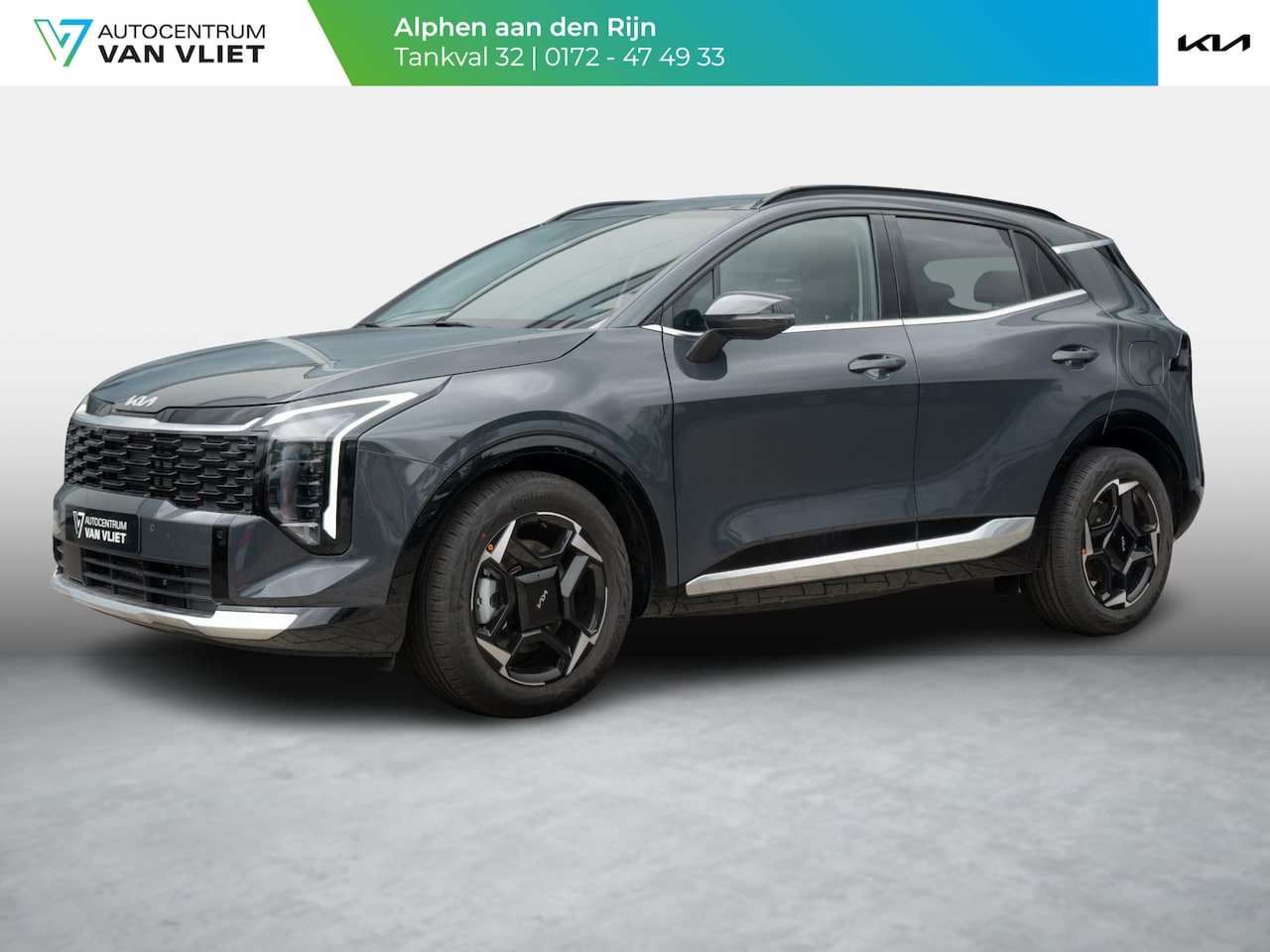 Kia Sportage - 1.6 T-GDi Hybrid DynamicPlusLine | OP VOORRAAD| Stoel en stuurverwarming| Navi | PDC Schui - AutoWereld.nl