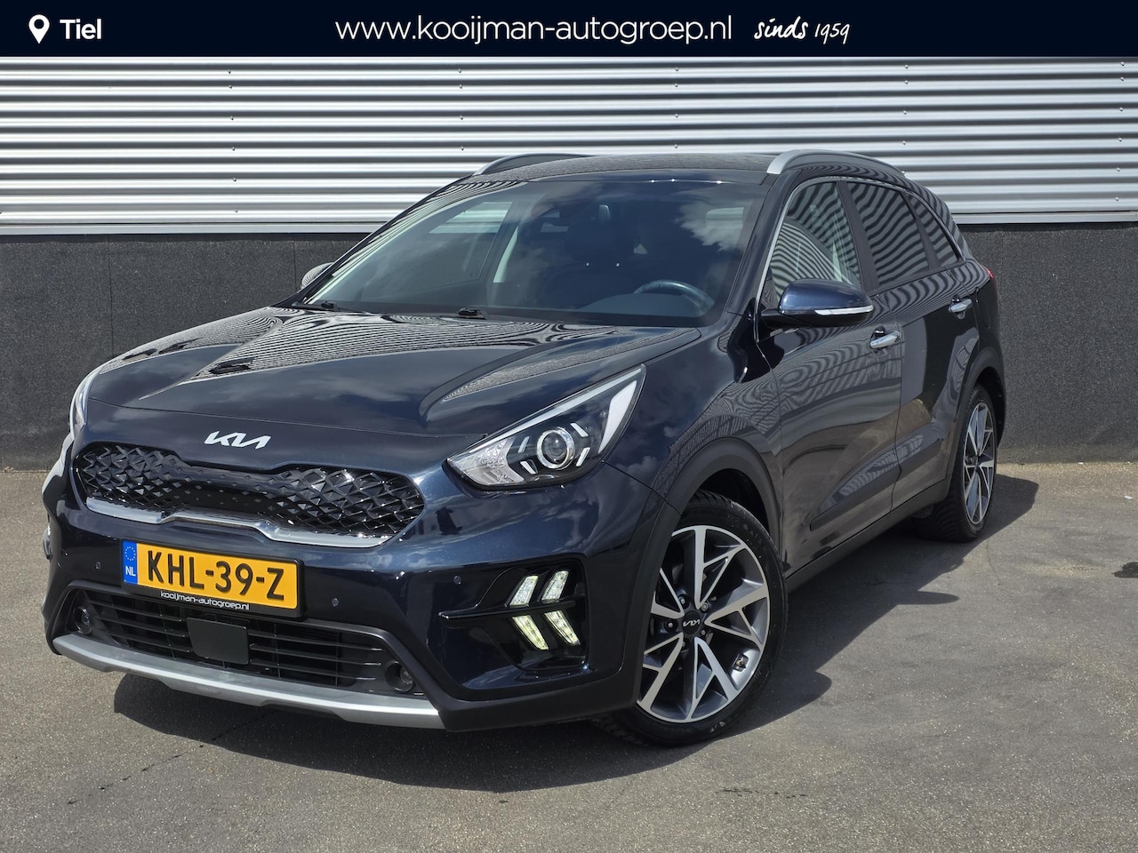 Kia Niro - 1.6 GDi Hybrid DynamicLine Navigatie, Privacy glass, 18" LMV, Smart Key, Parkeersensoren v - AutoWereld.nl