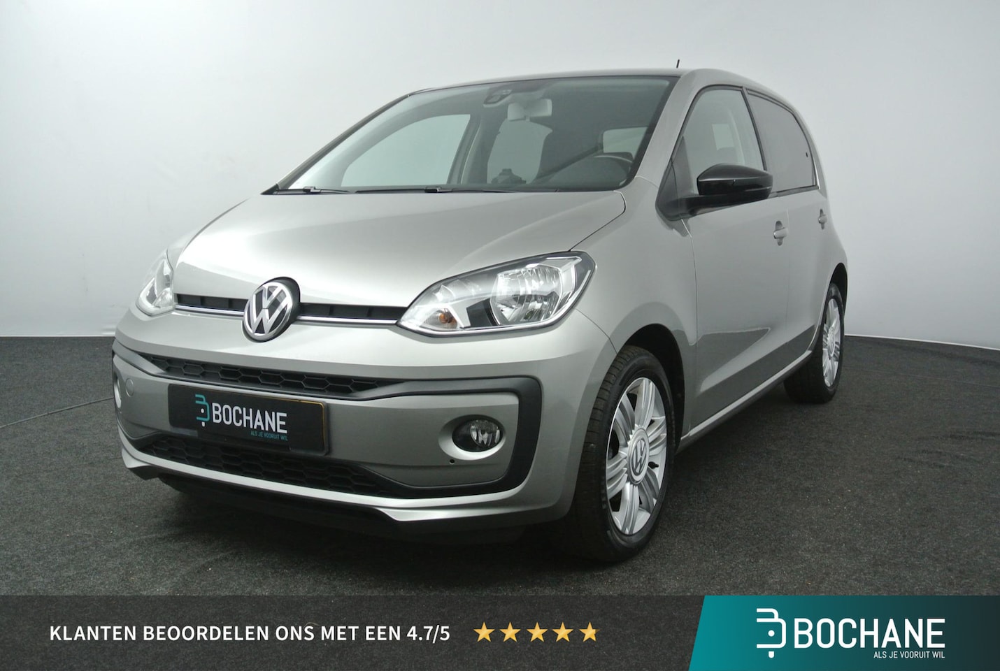 Volkswagen Up! - 1.0 BMT high up! | Winterpakket | Dakpakket | 15" Velgen | Camera | - AutoWereld.nl