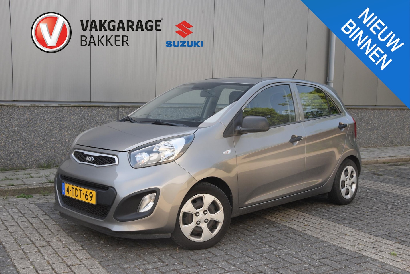 Kia Picanto - 1.0 CVVT ISG Airco | Volledig dealer onderhouden | elektrisch glazen schuif-/kanteldak | m - AutoWereld.nl