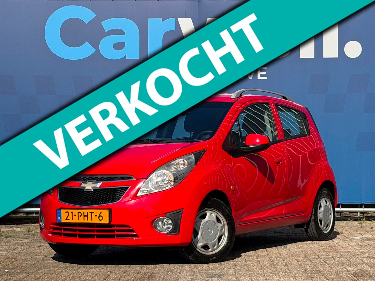 Chevrolet Spark - 1.0 16V LS Bi-Fuel|1e Eigenaar|Airco|ElektrischeRamen|LMV|N.A.P|Apk tot 22-11-2026| - AutoWereld.nl