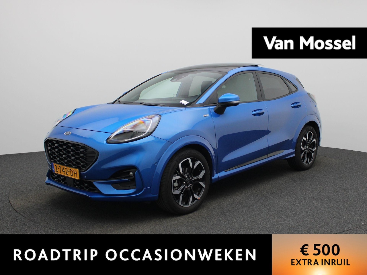 Ford Puma - 1.0 EcoBoost Hybrid ST-Line X | Unieke KM Stand! | Panorama Dak | B&O | Virtual cockpit | - AutoWereld.nl