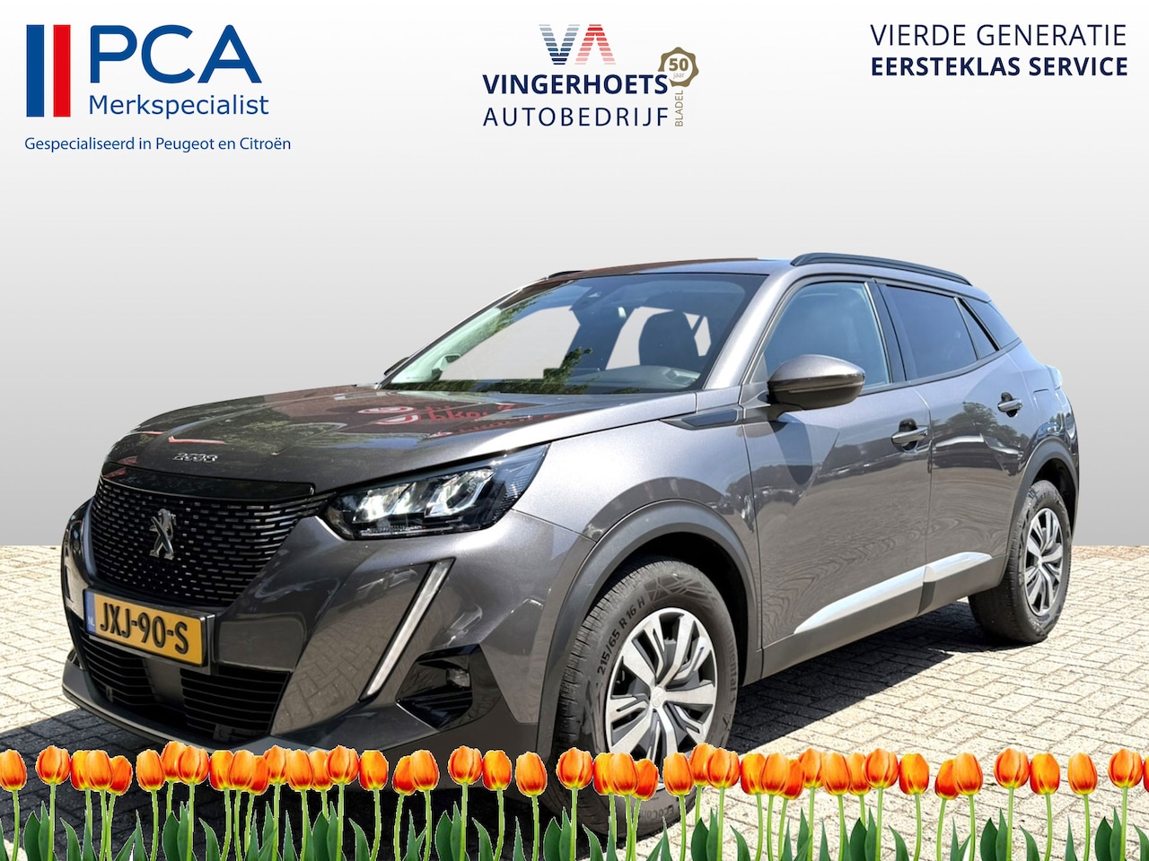 Peugeot 2008 - 130 Pk Allure * Automaat * Allure * * Navigatie * Keyless Start Button * 1/2 Lederen Inter - AutoWereld.nl