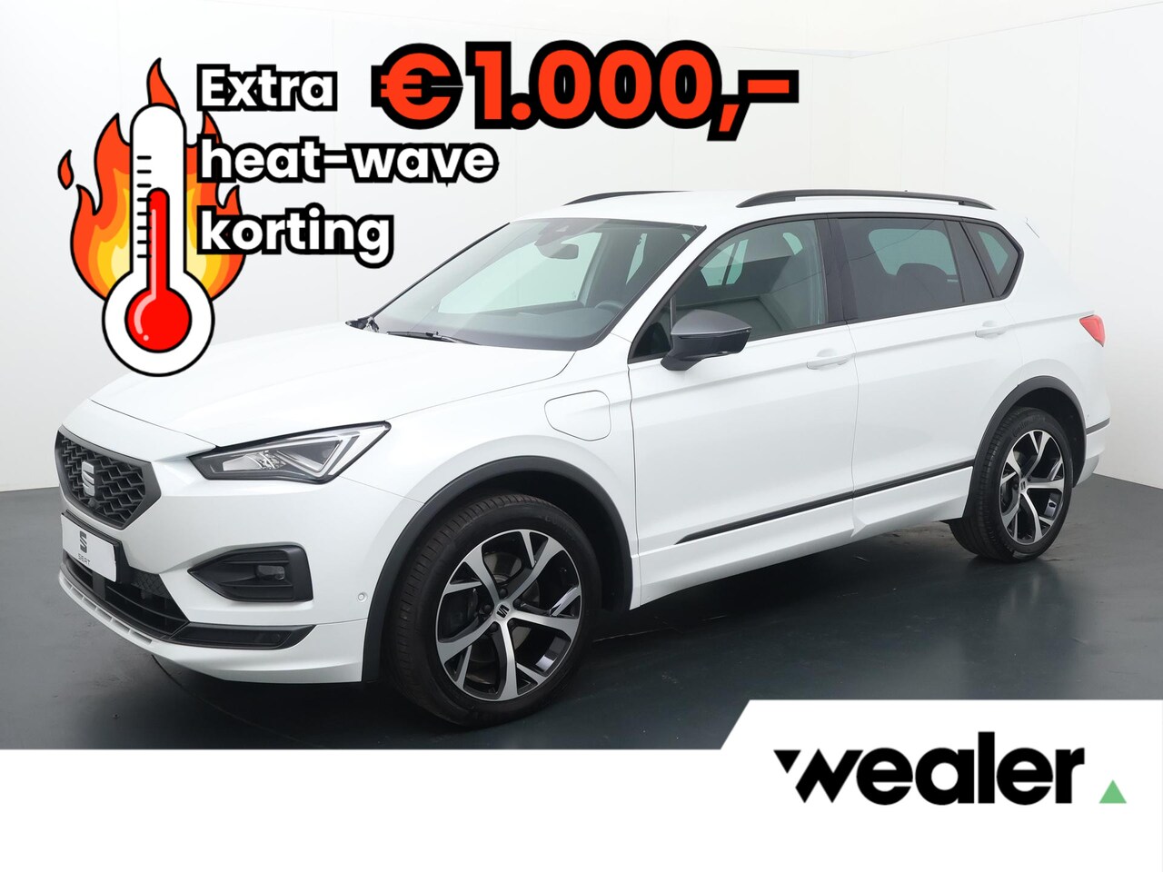 SEAT Tarraco - 1.4 TSI e-Hybrid PHEV FR Business | 245 PK | SoH 91 % | Trekhaak | Top view 360 camera | A - AutoWereld.nl