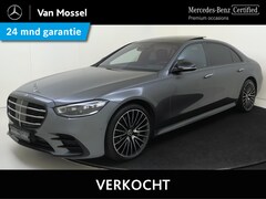 Mercedes-Benz S-klasse - 580 e Lang AMG Line /Panoramadak /HUD /Burmester 3D /Rijassistentiepakket /Achterasbesturi