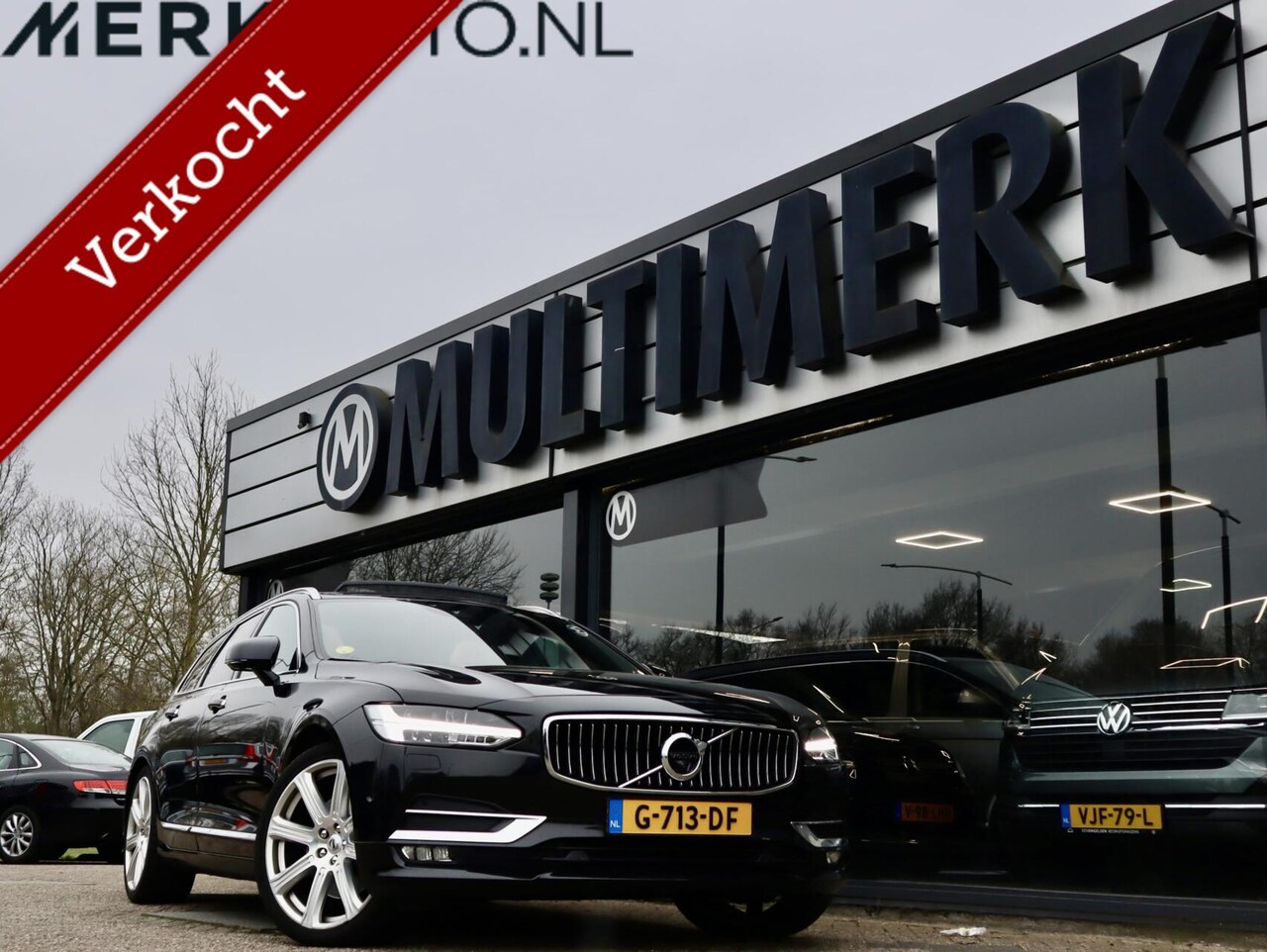 Volvo V90 - 2.0 D5 AWD Inscription 2.0 D5 AWD Inscription, Panorama Massage, Camera - AutoWereld.nl