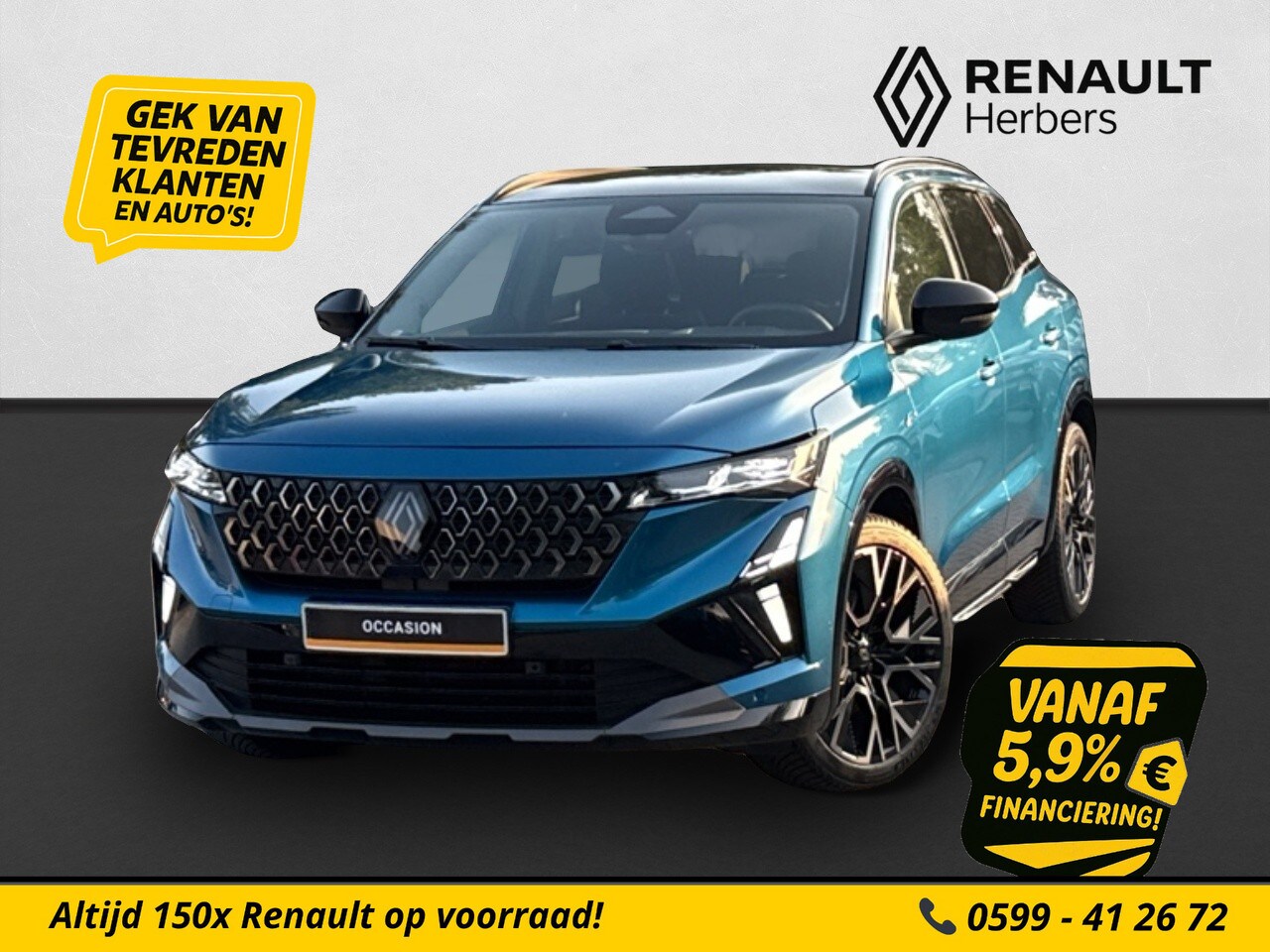 Renault Austral - 1.2 E-Tech full hybrid 200 esprit Alpine NIEUW MODEL / ALL SEASON / ALLE OPTIES / PANORAMA - AutoWereld.nl