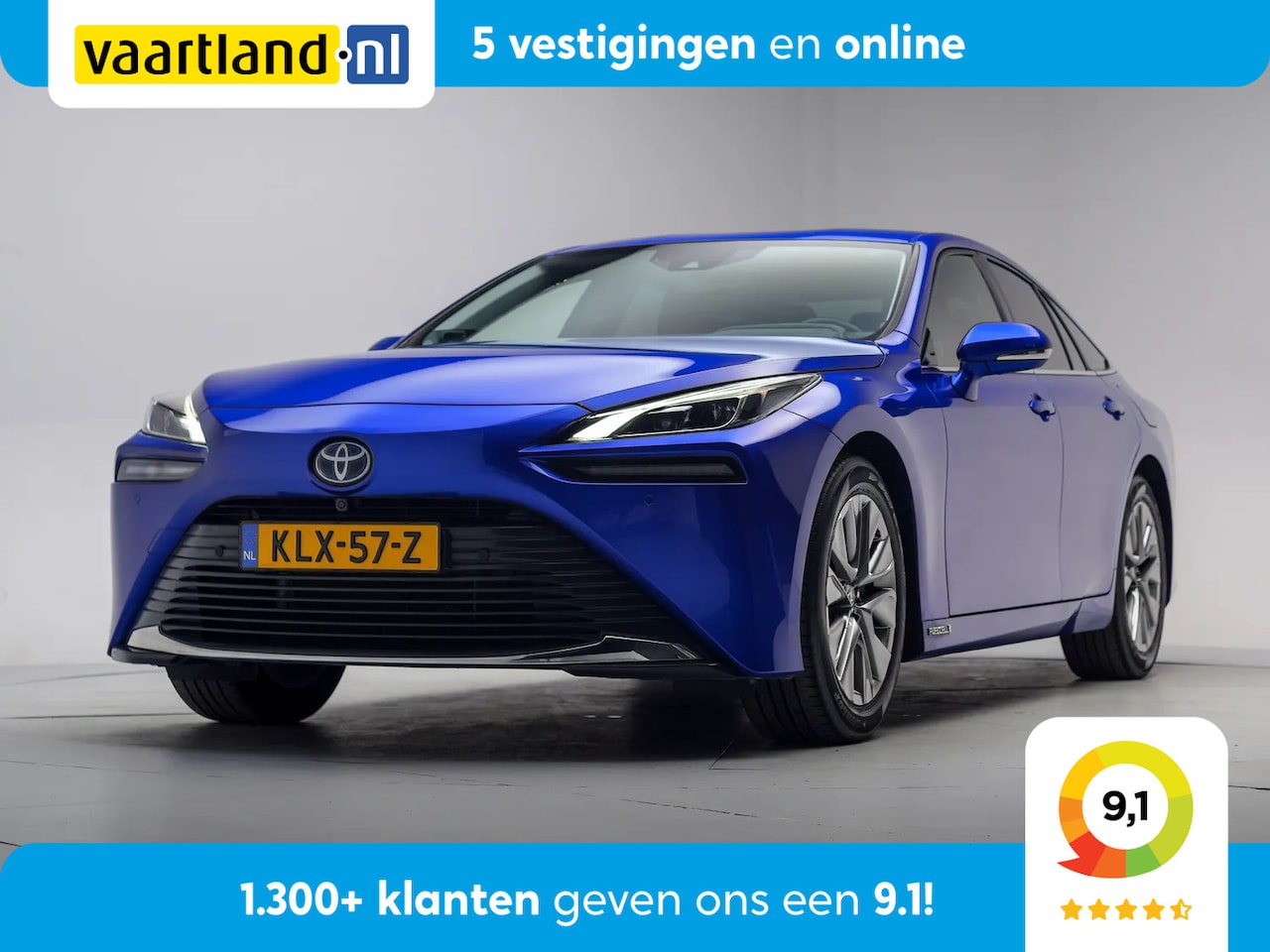 Toyota Mirai - Executive [ LED Adapt.cruise Leder Stoelverwarming ] - AutoWereld.nl