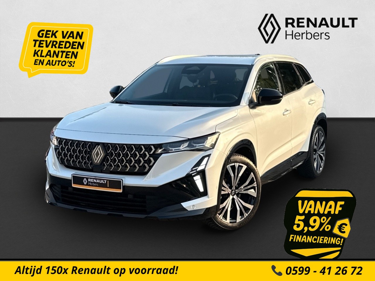 Renault Austral - 1.2 E-Tech full hybrid 200 techno NIEUW MODEL / 20 INCH / ALL SEASON - AutoWereld.nl