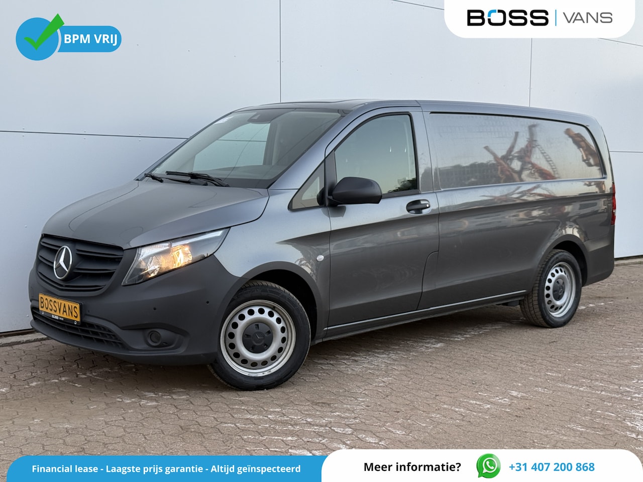 Mercedes-Benz Vito - 114 1.9 CDI Automaat L2H1 Climate Control Cruise Control Parkeersensoren V + A Kastwand In - AutoWereld.nl