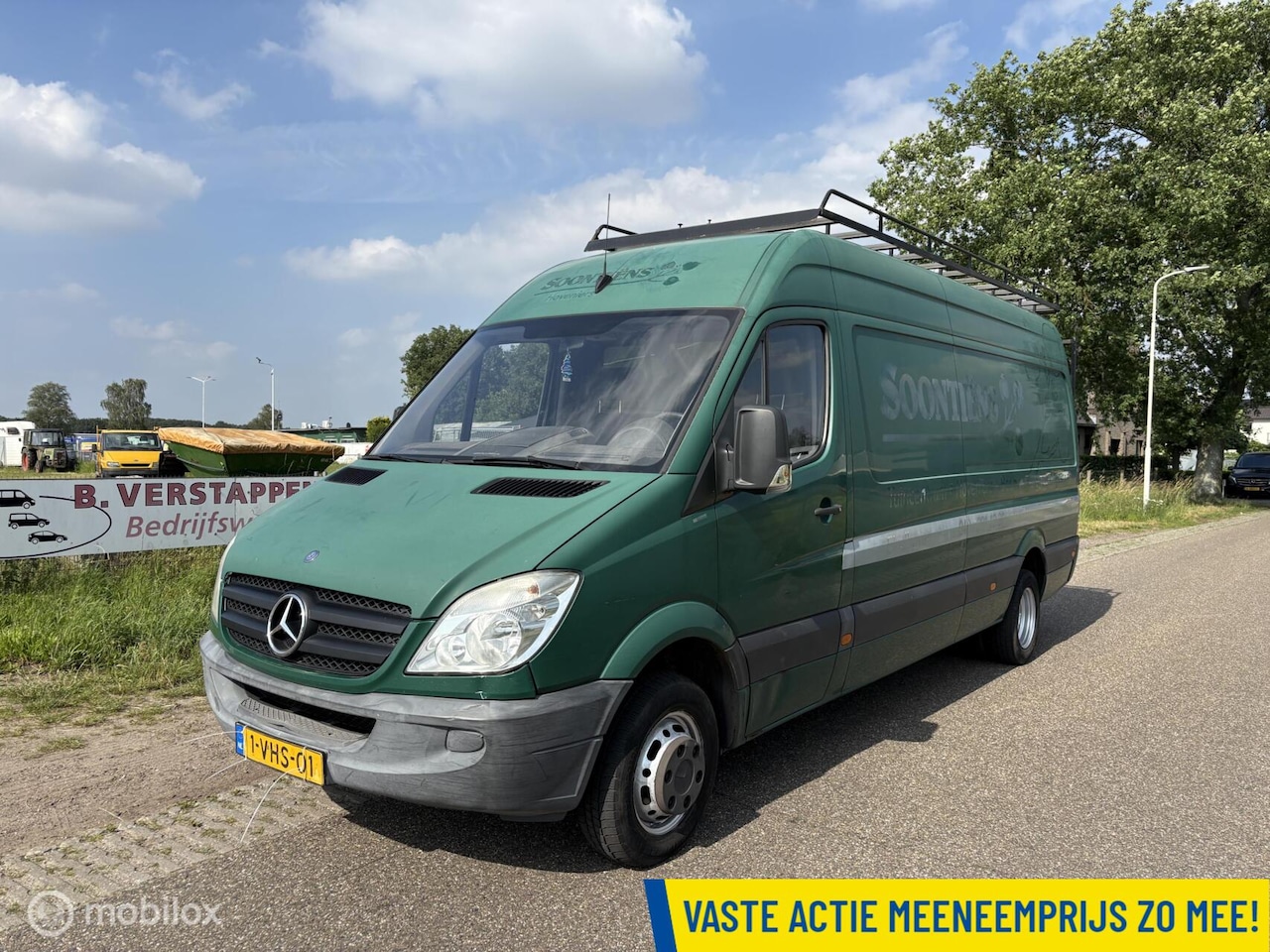 Mercedes-Benz Sprinter - 516 2.2 CDI 432L EHD MAXI XXL + DUBBELLUCHT ACHTER - AutoWereld.nl