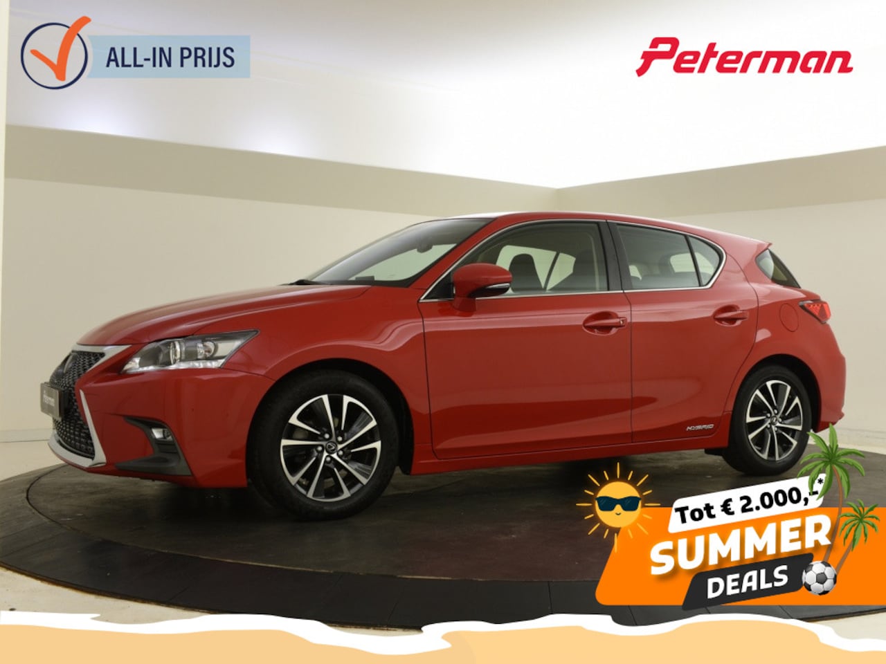 Lexus CT 200h - Business Line | Adapt. cruise | Trekhaak | Navigatie | - AutoWereld.nl