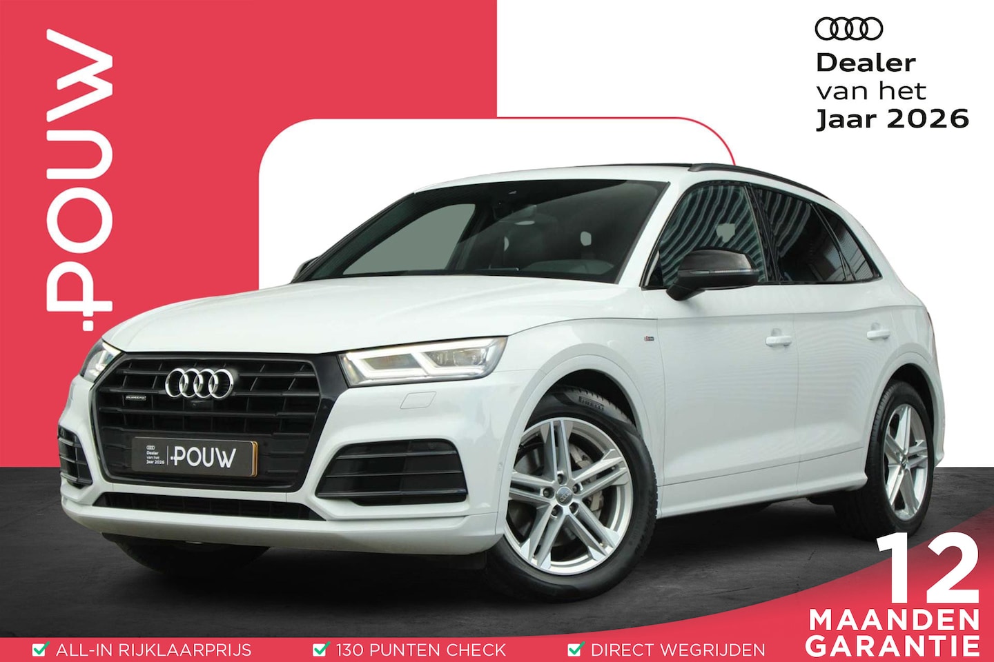 Audi Q5 - 45 TFSI 245pk quattro S edition | Trekhaak | Luchtvering | Elektr. Stuur & Stoelen | Rondo - AutoWereld.nl