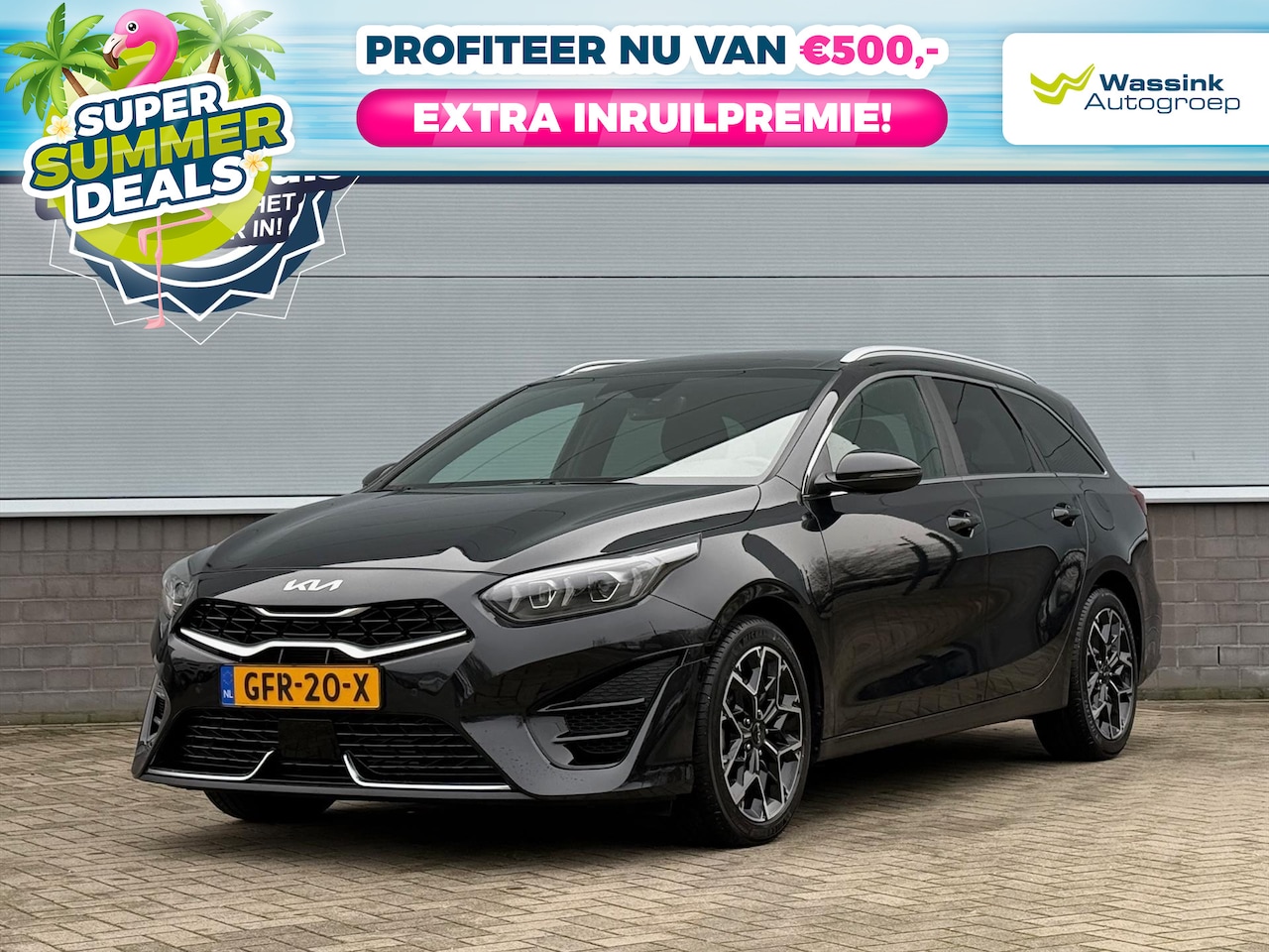 Kia Cee'd Sportswagon - Ceed Sw T-GDi 140 pk GT-Line SUMMER DEALS | Schuif/kantel dak | Carplay | Stoel- Stuurverw - AutoWereld.nl