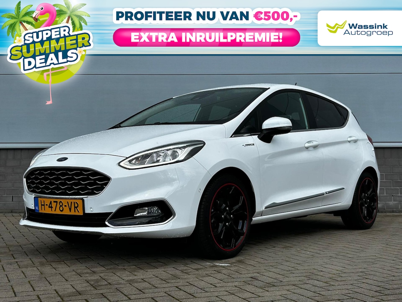 Ford Fiesta - Vignale 125 pk SUMMER DEALS | Adaptive Cruise Control | Achteruitrijcamera | Climate contr - AutoWereld.nl