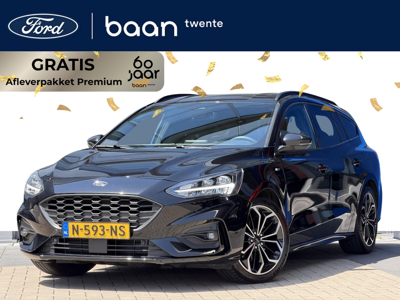Ford Focus Wagon - 1.0 EcoBoost Hybrid ST Line X Business Trekhaak afn. | B&O | Full LED | Winter Pack | Elek - AutoWereld.nl
