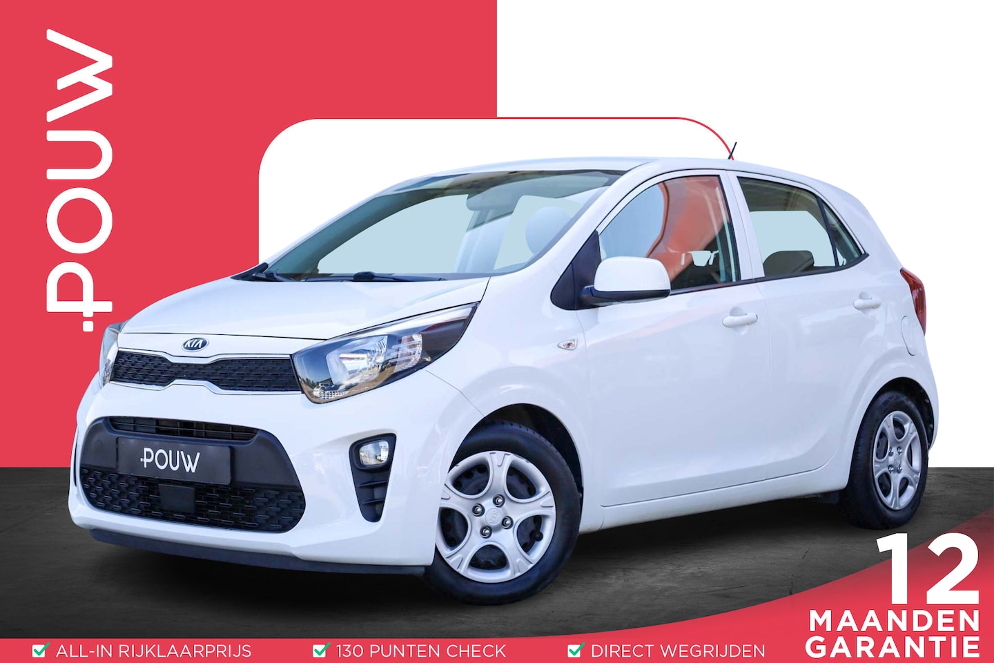 Kia Picanto - 1.0 DPi 67pk ComfortLine 5p | Cruise Control | Bluetooth | DAB - AutoWereld.nl