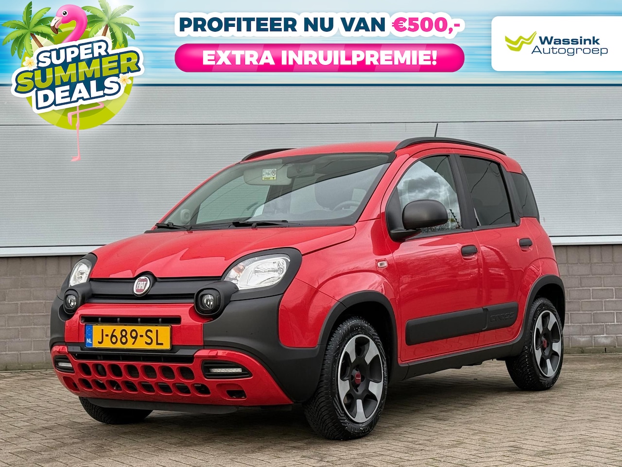 Fiat Panda - 70 pk Hybrid City Cross SUMMER DEALS | Airco | All season banden | Parkeersensoren - AutoWereld.nl