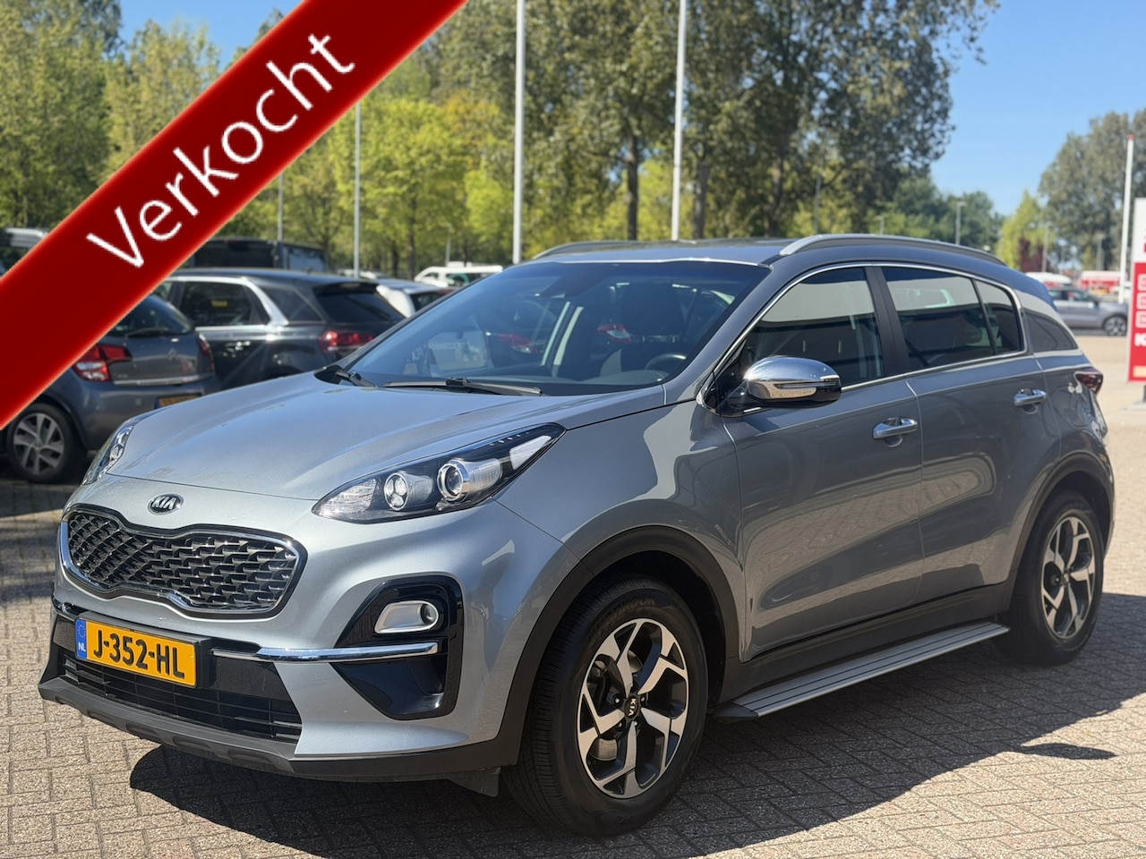 Kia Sportage - 1.6 T-GDI DynamicLine Automaat | Trekhaak | 1ste Eigenaar! - AutoWereld.nl