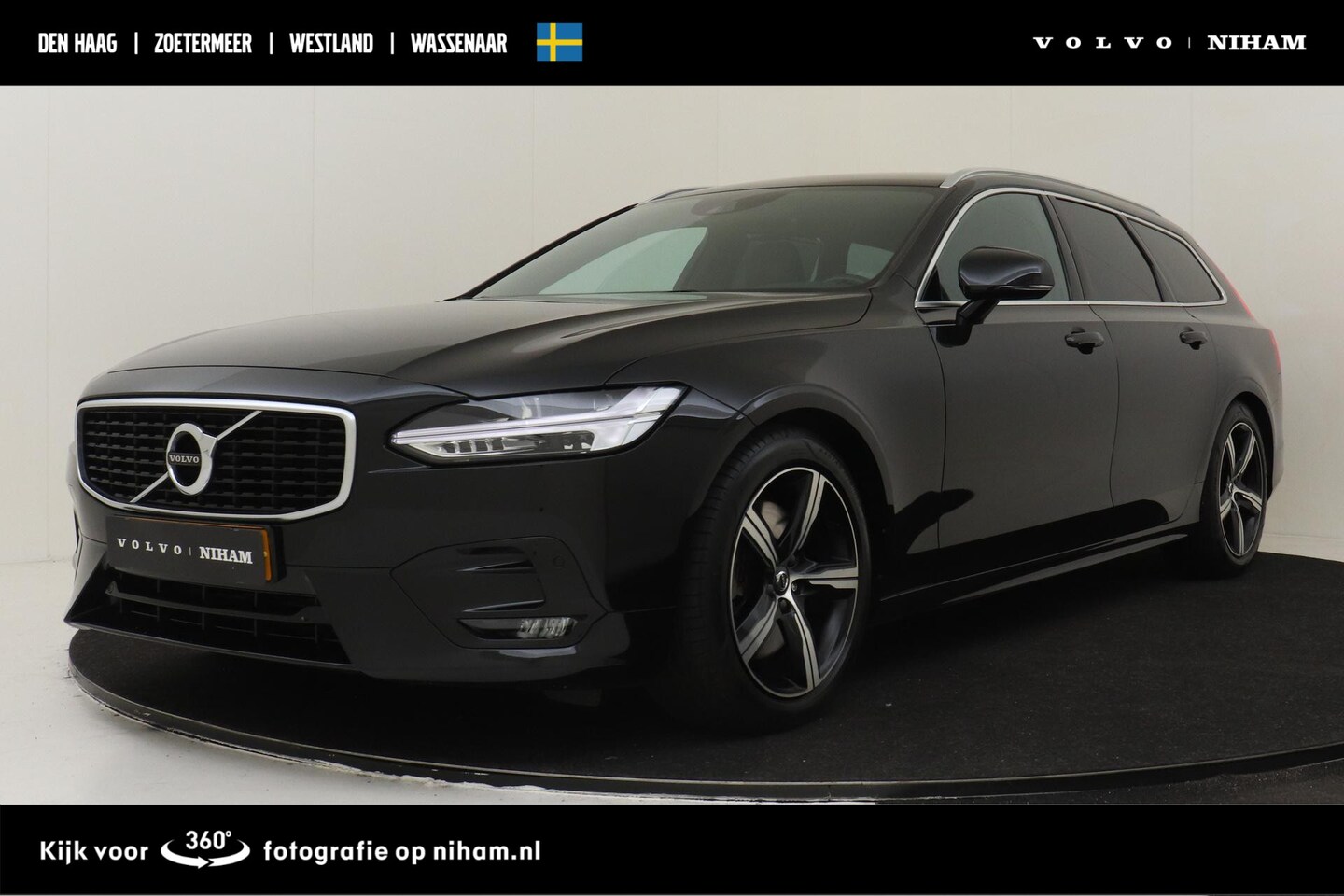Volvo V90 - T4 AUT. BUSINESS SPORT -HARMAN/KARDON|POWER-SEATS|PDC|BLIS|KEYLESS|ADAP.CRUISE|TREKHAAK|PR - AutoWereld.nl