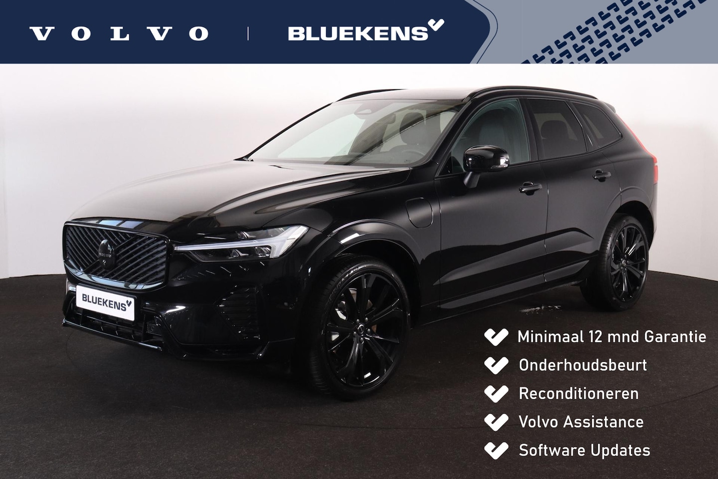 Volvo XC60 - T6 Recharge AWD Plus Black Edition - Panorama/schuifdak - IntelliSafe Assist & Surround - - AutoWereld.nl