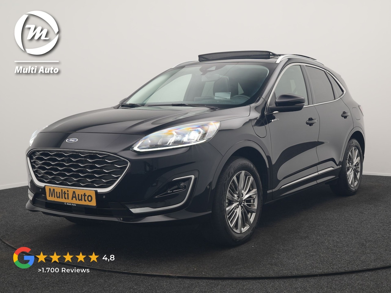 Ford Kuga - 2.5 Vignale PHEV 225pk Dealer O.H | Panodak | Head Up | Bang & Olufsen | Adaptive Cruise | - AutoWereld.nl