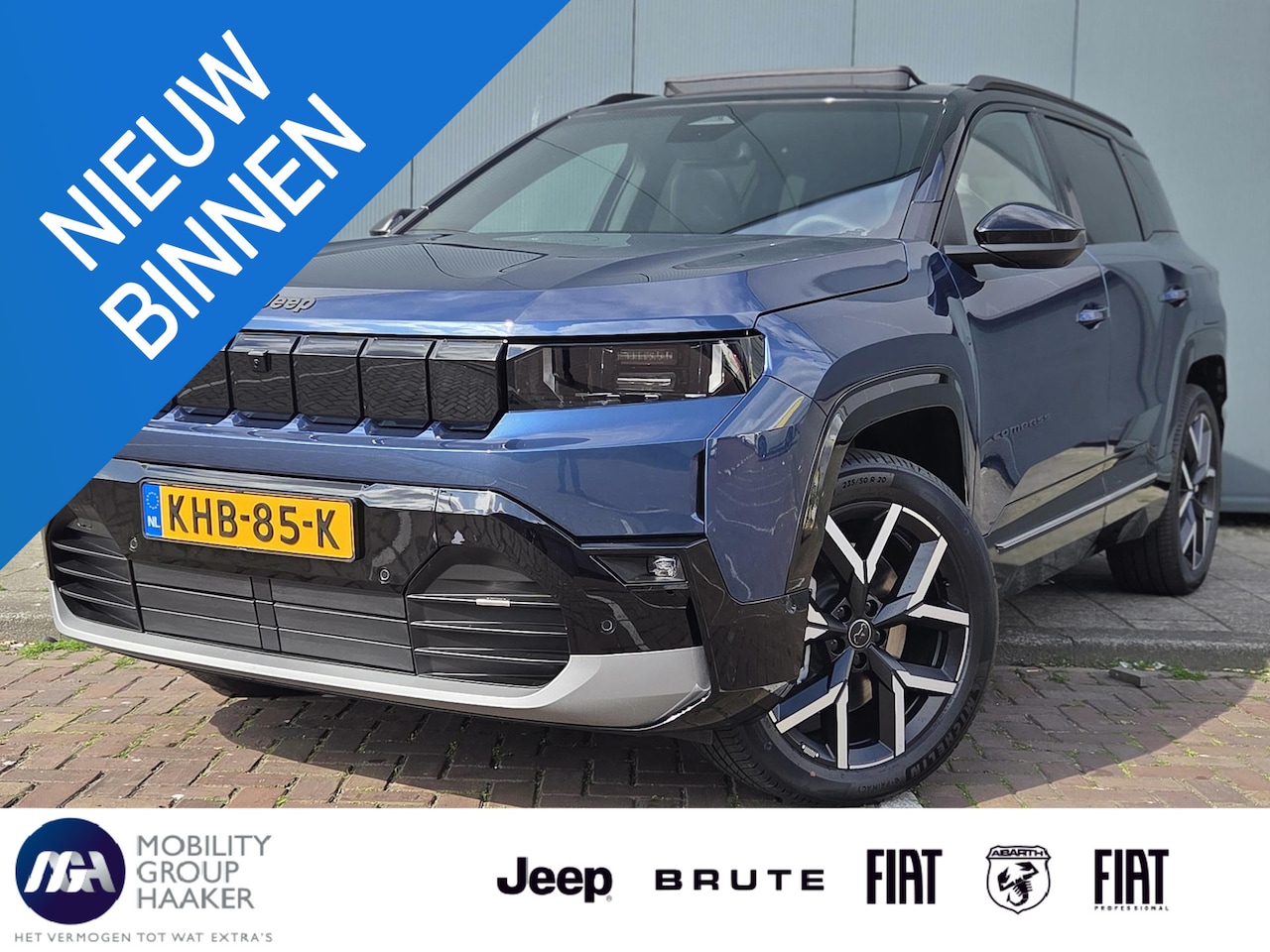 Jeep Compass - First Edition 74 kWh | Apple-Android | Panoramadak | Massagestoelen - AutoWereld.nl