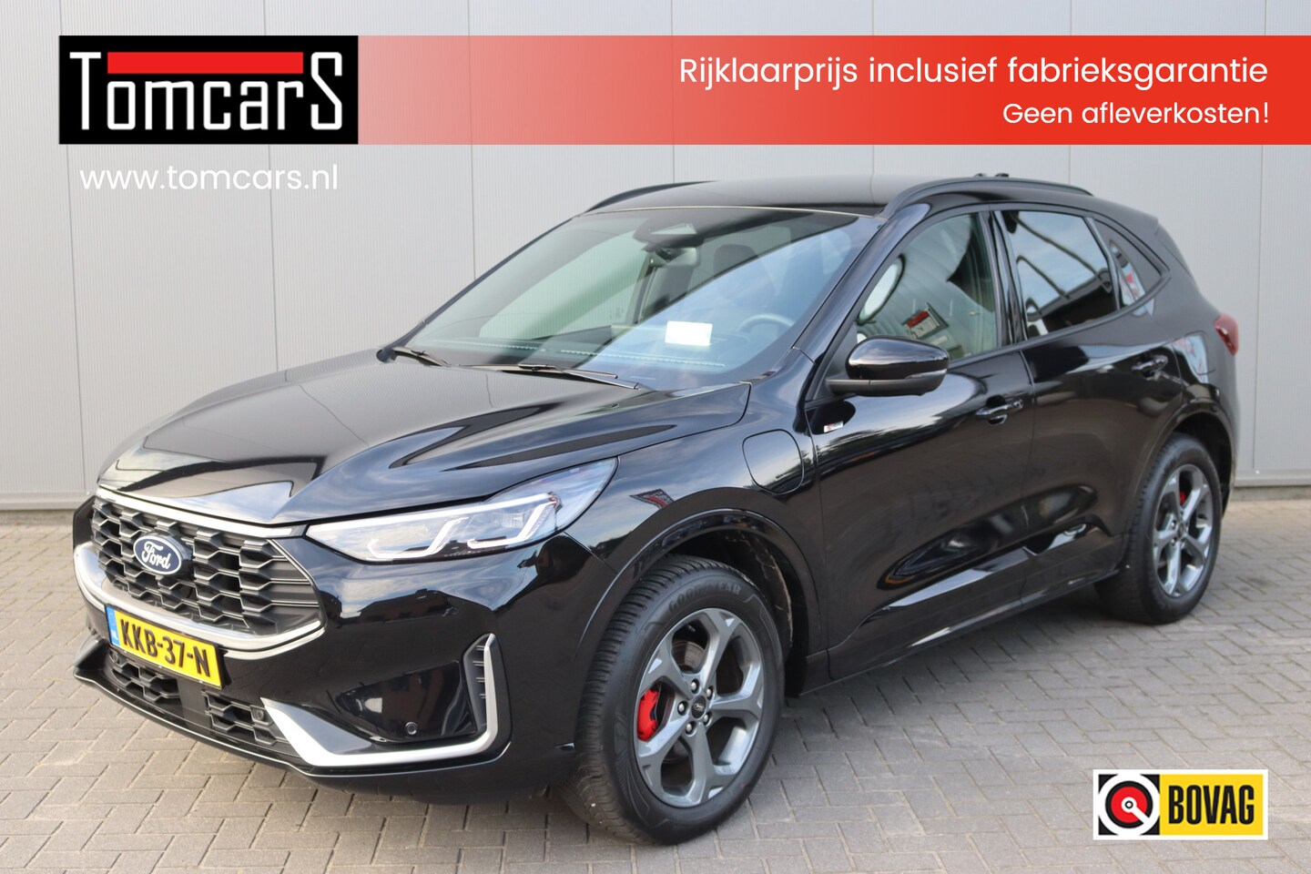 Ford Kuga - 2.5 PHEV ST-Line X Elektr.-achterklep/Winter-pack/360-Camera/Memory-stoel/Head-up - AutoWereld.nl