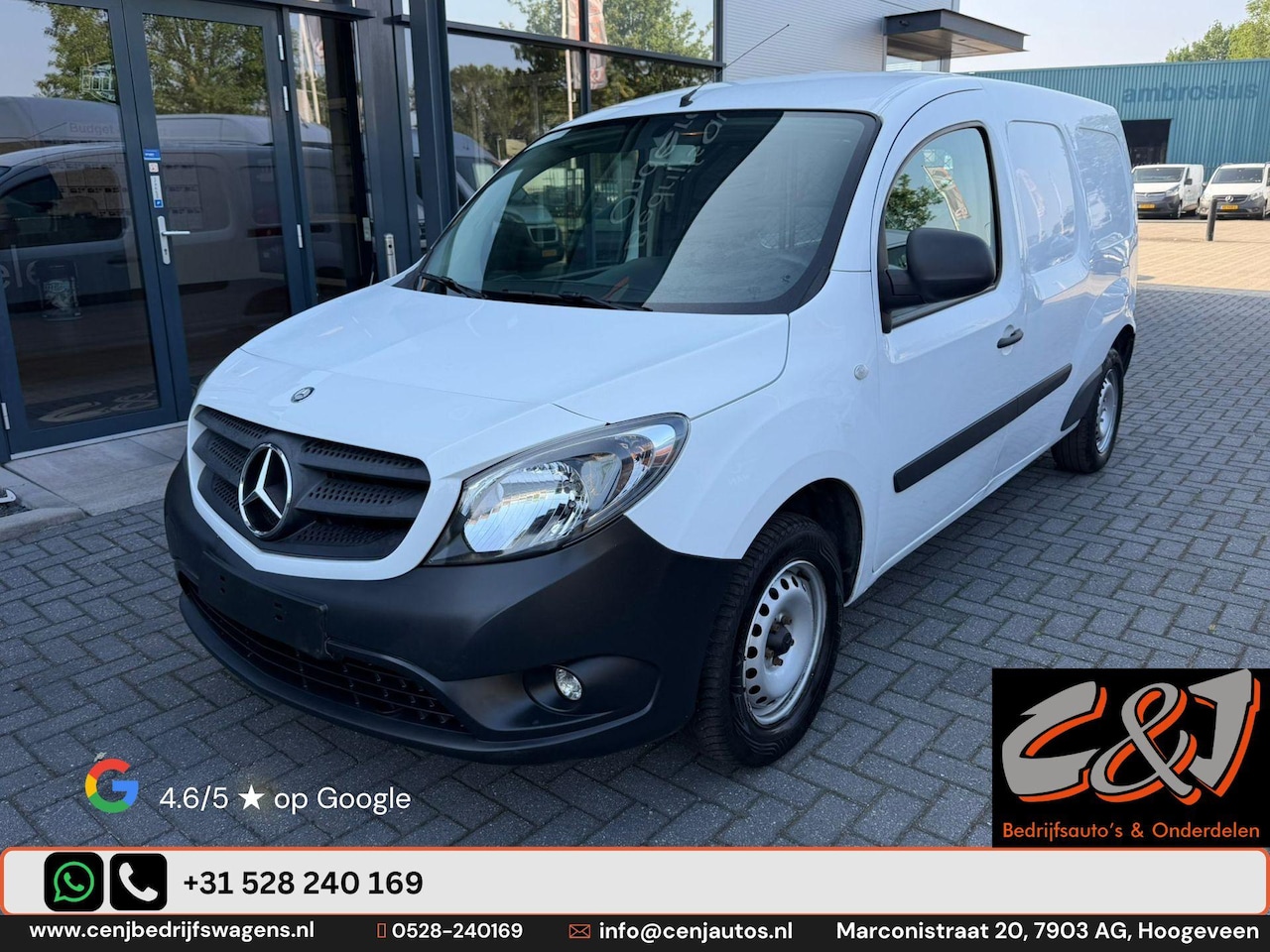 Mercedes-Benz Citan - 111 CDI BlueEFFICIENCY Extra Lang lichte schade, airco, cruise, lang, nette staat, BTW - AutoWereld.nl