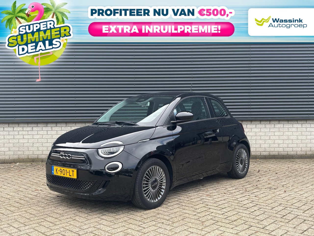 Fiat 500 - 42kWh 118pk Aut Business Launch Edition | Camera | Cruise | Navigatie | Apple Carplay/Andr - AutoWereld.nl