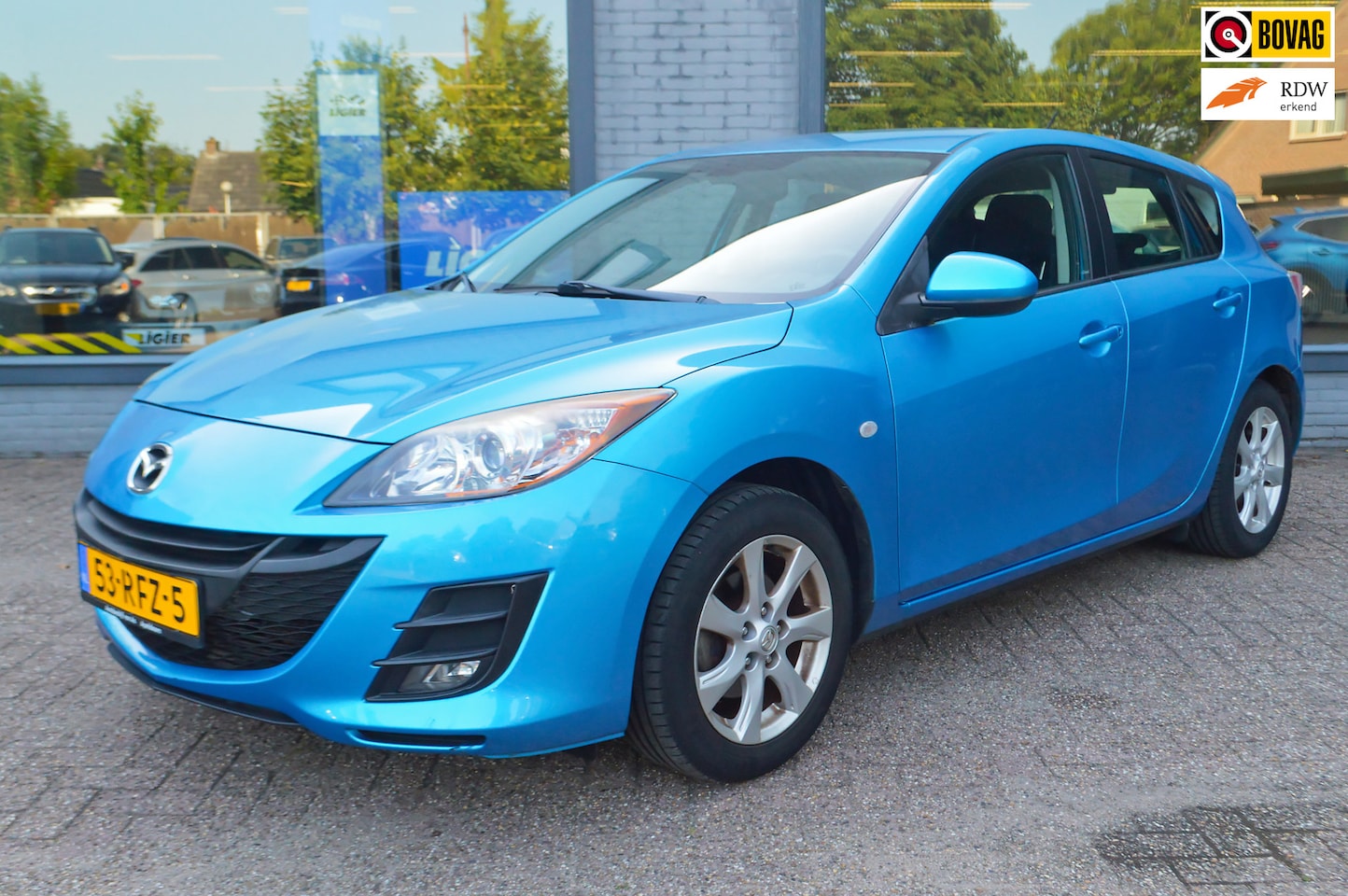 Mazda 3 - 1.6 TS AIRCO+UNIEKE KILOMERSTAND+LICHT METAAL+TREKHAAK - AutoWereld.nl
